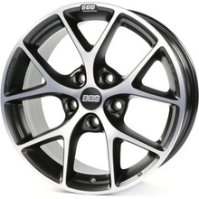 BBS SR 7,5x17 5x114,3 ET42 volcano grey diamond cut