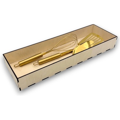 usporadejto.cz Organizér do zásuvky, vložka do zásuvky, drevený VASKY, 45,5 x 15 x 6 cm