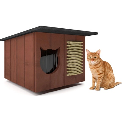 Развъдник за котки Debbie L (teak V1b)