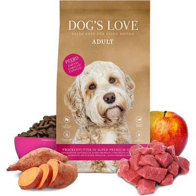 Dog's Love Adult Koňské 2 kg