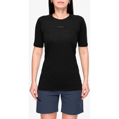 ICEBREAKER Wmns Mer 125 ZoneKnit SS Crewe Black