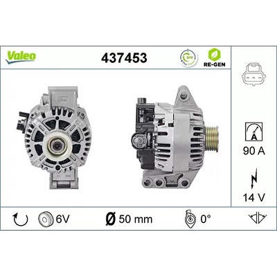 VALEO Alternátor VA 437453