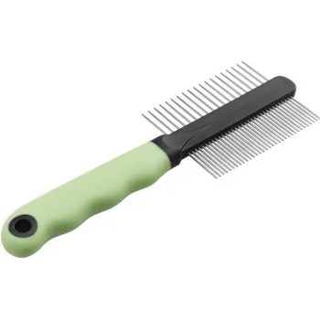 Image 1 of Ferplast Зелен метален гребен, двоен с редки и едри зъби - GRO 5792