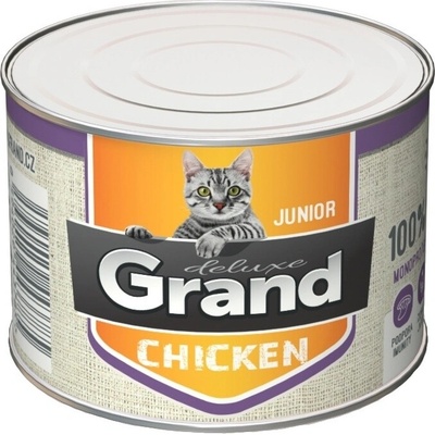 Grand deluxe Cat Junior 100% Kuracie 180 g
