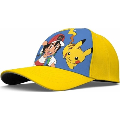 Euroswan Dětská kšiltovka Pokémon Pikachu a Ash Ketchum – Hledejceny.cz