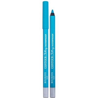Bourjois Contour Clubbing Waterproof 24H дълготраен водоустойчив молив за очи 1.2 g нюанс 63 Sea Blue Soon