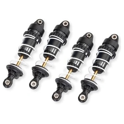 Traxxas амортисьор GTR дълъг сив (4) (сглобен с пружини)