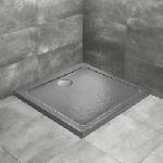 Radaway Doros C Stone квадратно душ корито 90x90 см антрацит акрил (SDRC8080-01-64S)