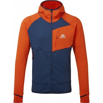 Mounain Equipment Eclipse Hooded Jacket modrá/červená