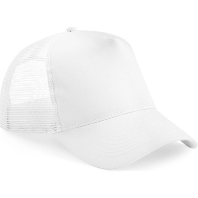 Beechfield B 640B Trucker 5 panelová COT53640B90299 JR bílá