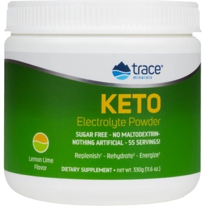 Trace Minerals Keto Electrolyte Powder [330 грама] Лимон и лайм