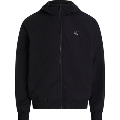 Calvin Klein Jeans Men's Lightweight Windbreaker - Ck Black