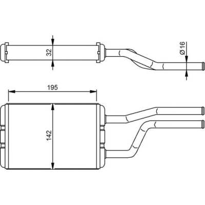 Vymenik tepla, Vnitrni vytapeni NRF 58358