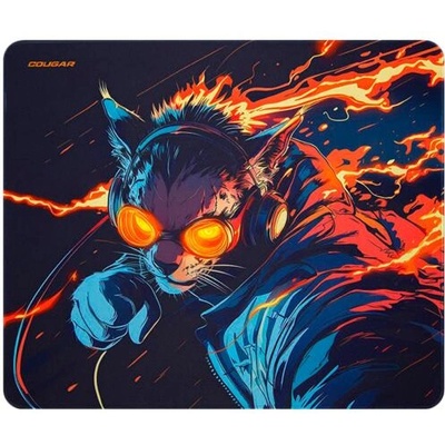 COUGAR COUGAR Breaker L (CGR-BREAKER-L) геймърска подложка за мишка 450x400x3 мм, микротекстил, водоустойчива/устойчива на петна, естествен каучук (CGR-BREAKER-L)