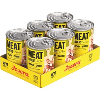 Josera Dog Meat Lovers Menu Chicken with Carrot 12 x 400 g