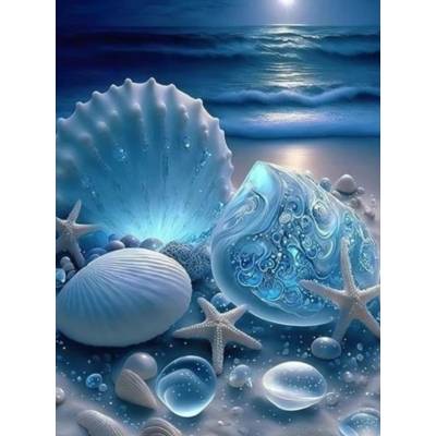 Norimpex - Puzzle Diamant painting: Seafood 30x40 cm - 1 - 39 piese