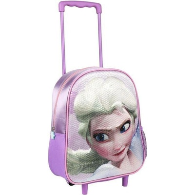 CERDA Kufr na kolečkách Frozen 3D 31cm fialový