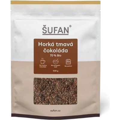 Šufan čokoláda tmavá čokoláda 500 g