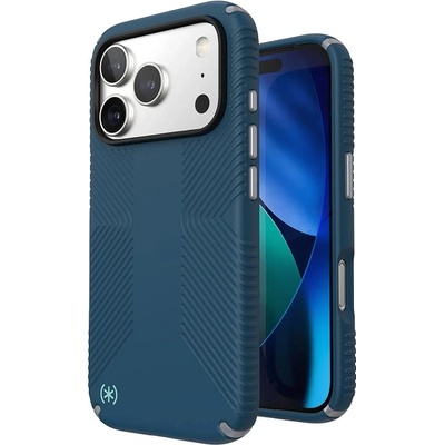 Speck Калъф Speck - Presidio 2 grip, iPhone 17 Pro, MagSafe, Deep Sea (150976-3261)