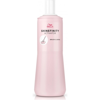 Wella Shinefinity Activator Brush & Bowl 7 Vol. 2% 1000 ml
