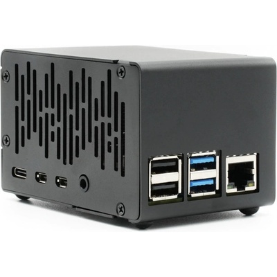 KKSB Hliníkové pouzdro pro Raspberry Pi 4 - vysoké