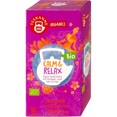 Teekanne BIO Organics Calm & Relax 20 x 1,8 g