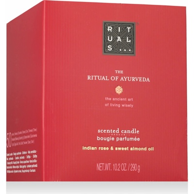 Rituals The Ritual of Ayurveda Scented Candle Indian Rose & Sweet Almond Oil 290 g