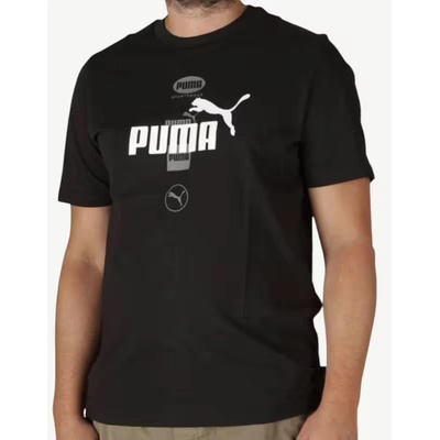 PUMA Power Graphic Tee Black M