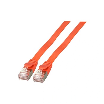 EFB-Elektronik RJ45 Flachpatchkabel U/FTP, Cat. 6A, PVC, 0, 5m, rot (K5545RT. 0, 5) (K5545RT. 0, 5) (K5545RT.0,5)