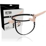 Fetish Submissive Harness - Двоен пенетрация телесен up вибратор