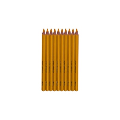 KzLpastelky trojhranné Lak žlutá 10 ks 71604 04