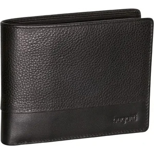 Bugatti Кожен портфейл Bugatti Atlanta хоризонтален, черен (49 3201 01)