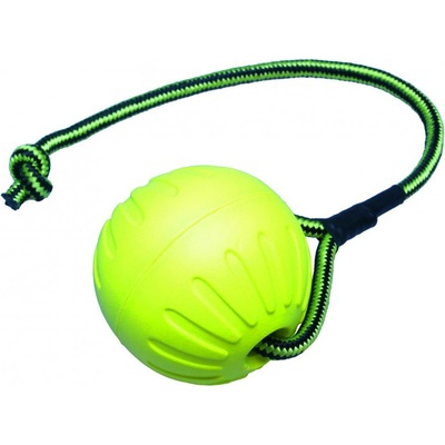 Profizoo míček Foam se šňůrkou velký žlutá 9 mm x 53 cm