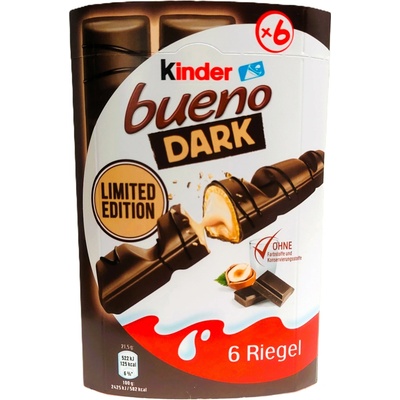 Ferrero Kinder Bueno Dark - 129 g – Zbozi.Blesk.cz