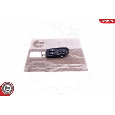 Spínač elektrického otvárania okien ESEN SKV 37SKV155