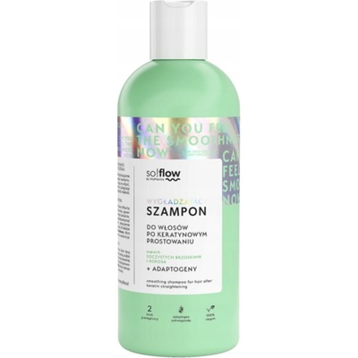 So!flow Vyhlazující šampon pro vlasy po keratinovém narovnání 400 ml