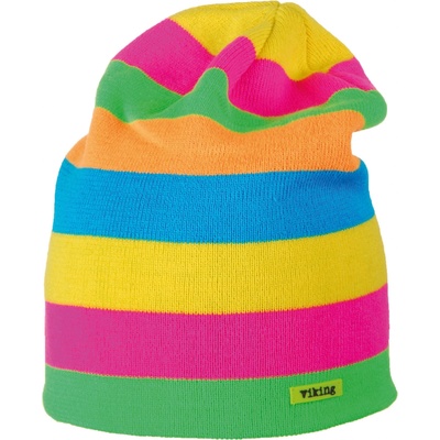 Viking čiapka Fink green yellow pink