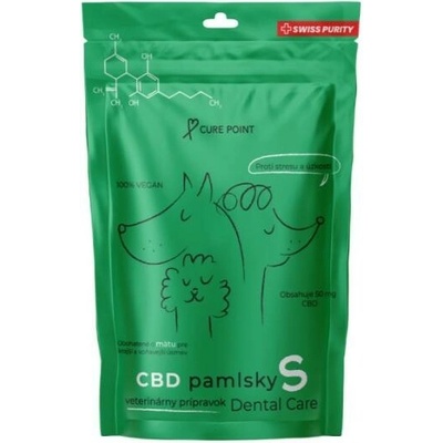 CURE POINT CBD Dental Care pro malé psy (S) 100 g