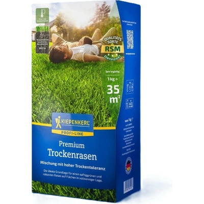 Trávník pro suchá stanoviště Premium Profi Line semena Kiepenkerl směs 1 kg
