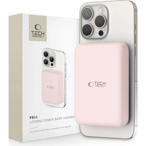 Tech-Protect PB11 LIFEMAG MagSafe powerbank 10000mAh розов (5906302309535)