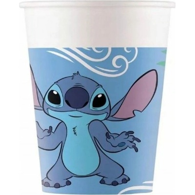 Papierové poháre Stitch a Angel 200 ml GoDan