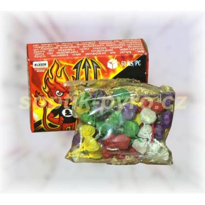 pekelné bouchací kuličky balení 50 kusů
