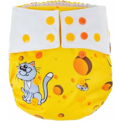 Mommy Mouse vrchné PUL nohavičky Cheese