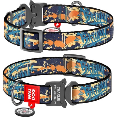 Waudog Obojek nylonový DC Batman jeans Fastex QR
