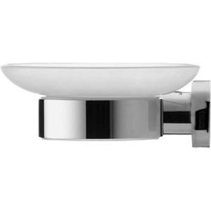 Duravit D-Code - Сапунница с държач, лява, млечно стъкло/хром 0099171000 (0099171000)