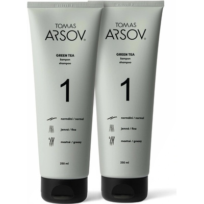 Tomas Arsov GREEN TEA šampon double pack 2 x 250 ml