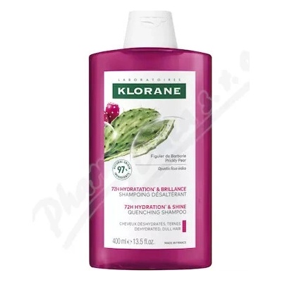 Klorane hydratačný šampón s opunciou 400ml