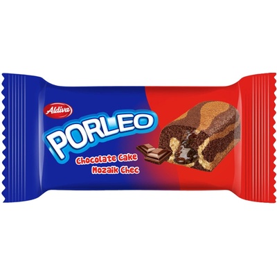Porleo Mozaik piškóta s kakaovou náplňou 40 g