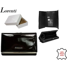Lorenti peňaženka dámska kožená čierna