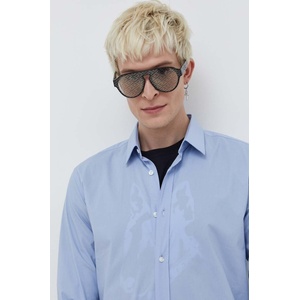 HUGO BOSS риза мъжка от памук с еластан Elisha02 (50479396) - answear - 95,82 лв